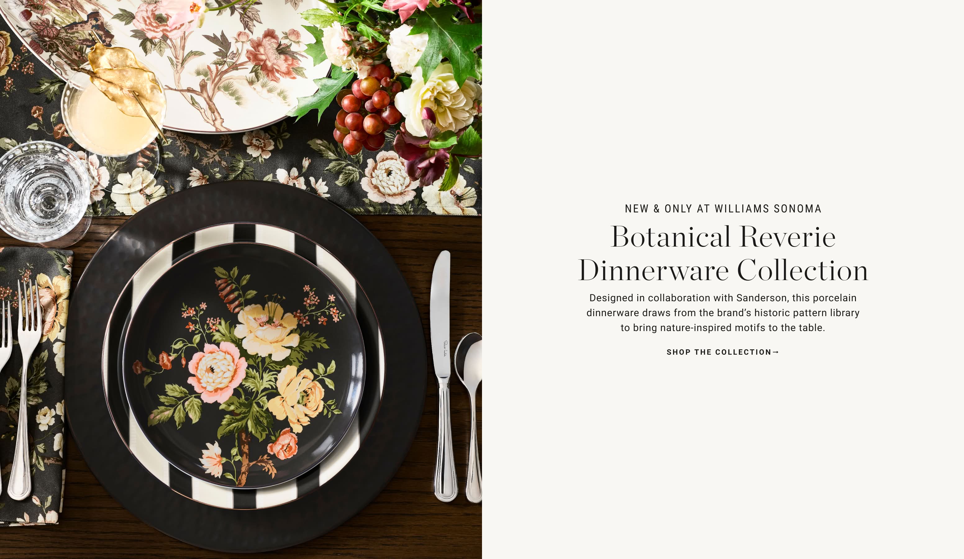 Sanderson Botanical Reverie Collection