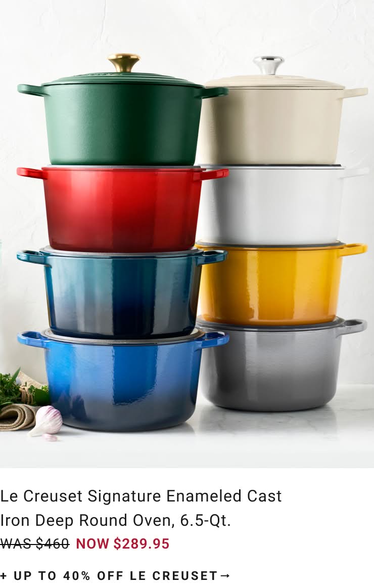 Shop Le Creuset Shop Le Creuset
