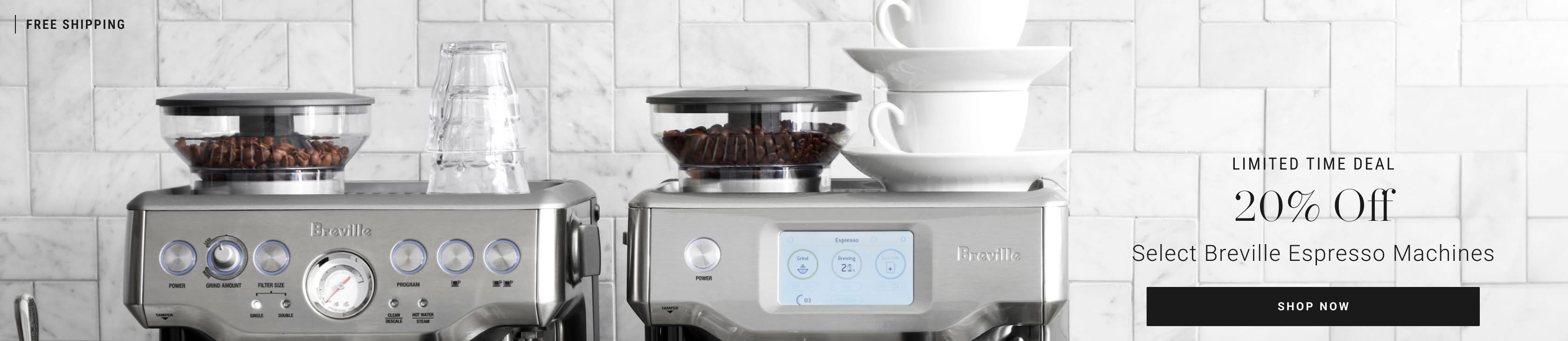 Shop Breville Espresso Machines Shop Breville Espresso Machines