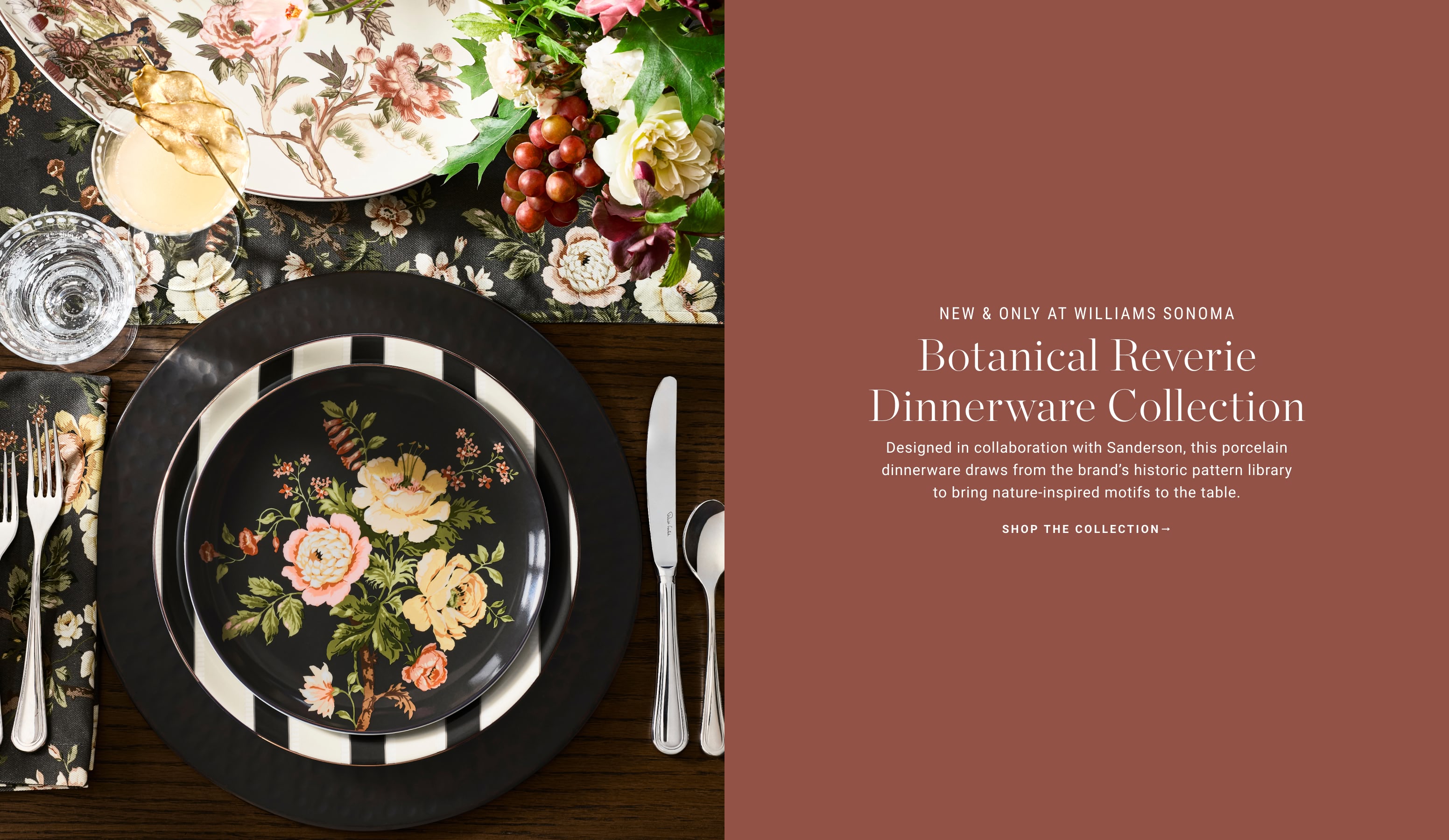 Sanderson Botanical Reverie Collection