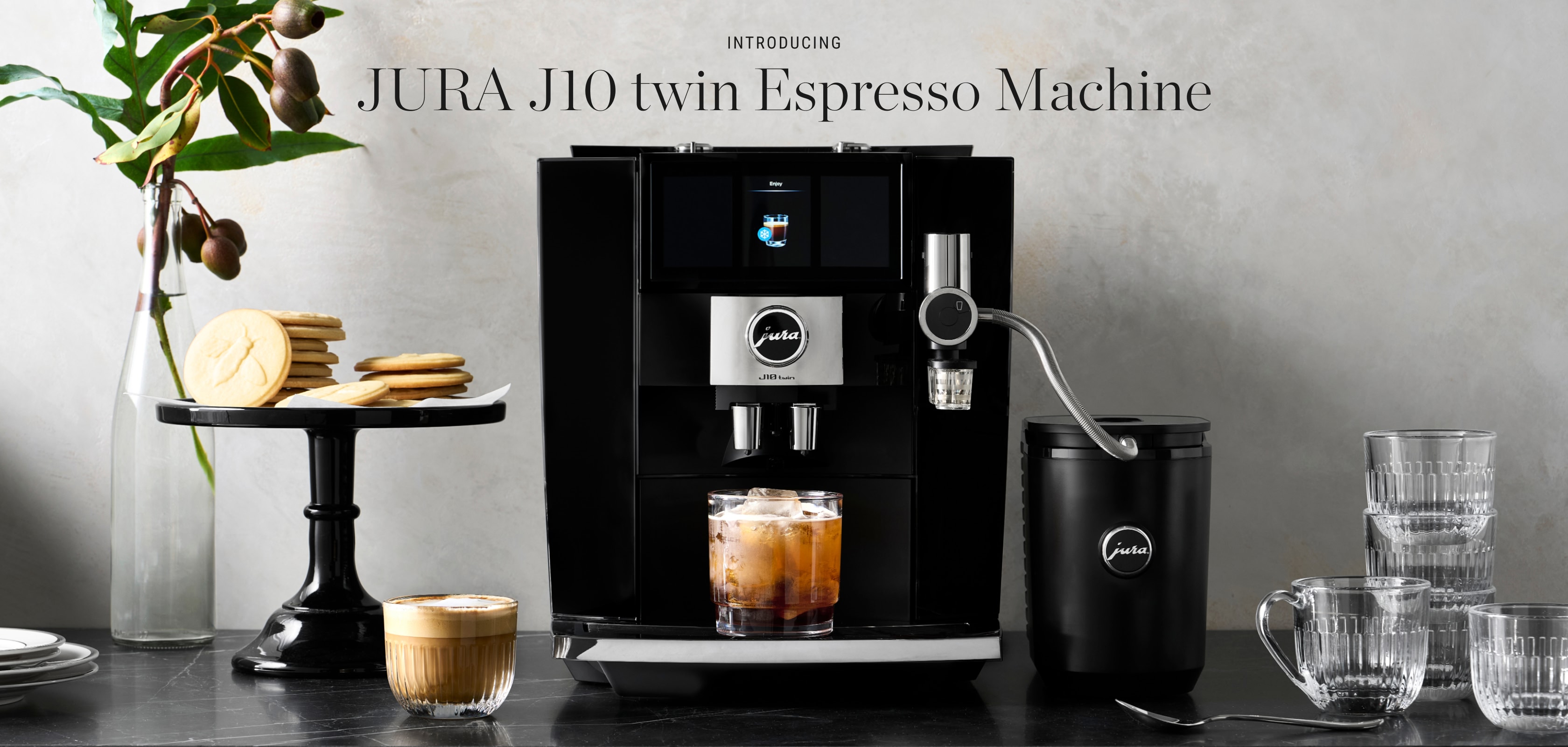JURA J10 twin Espresso Machine