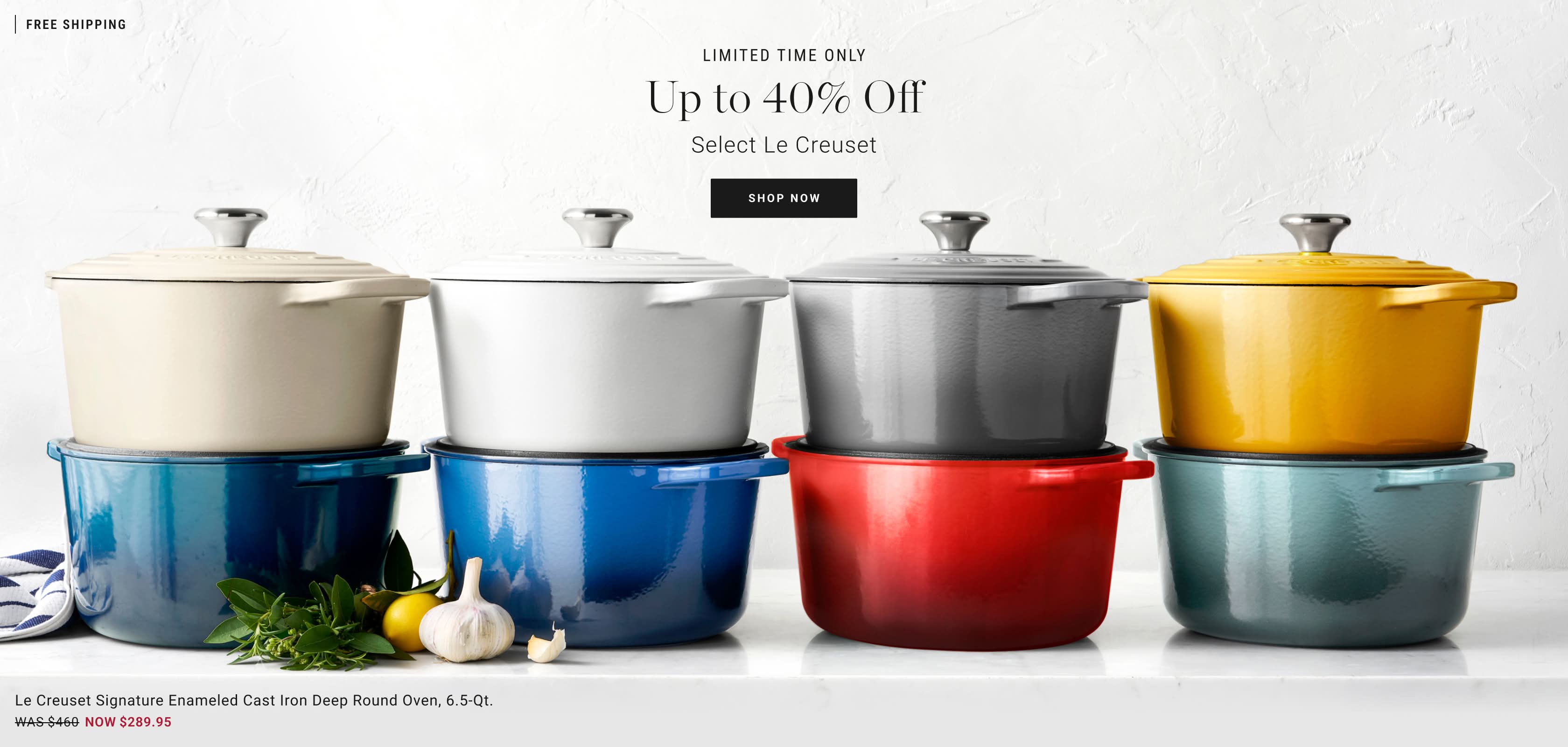Shop Le Creuset Shop Le Creuset