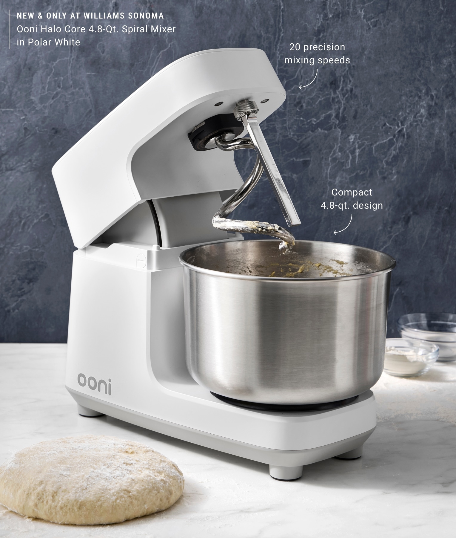 Shop Ooni Halo Core 4.8-Qt. Spiral Mixer