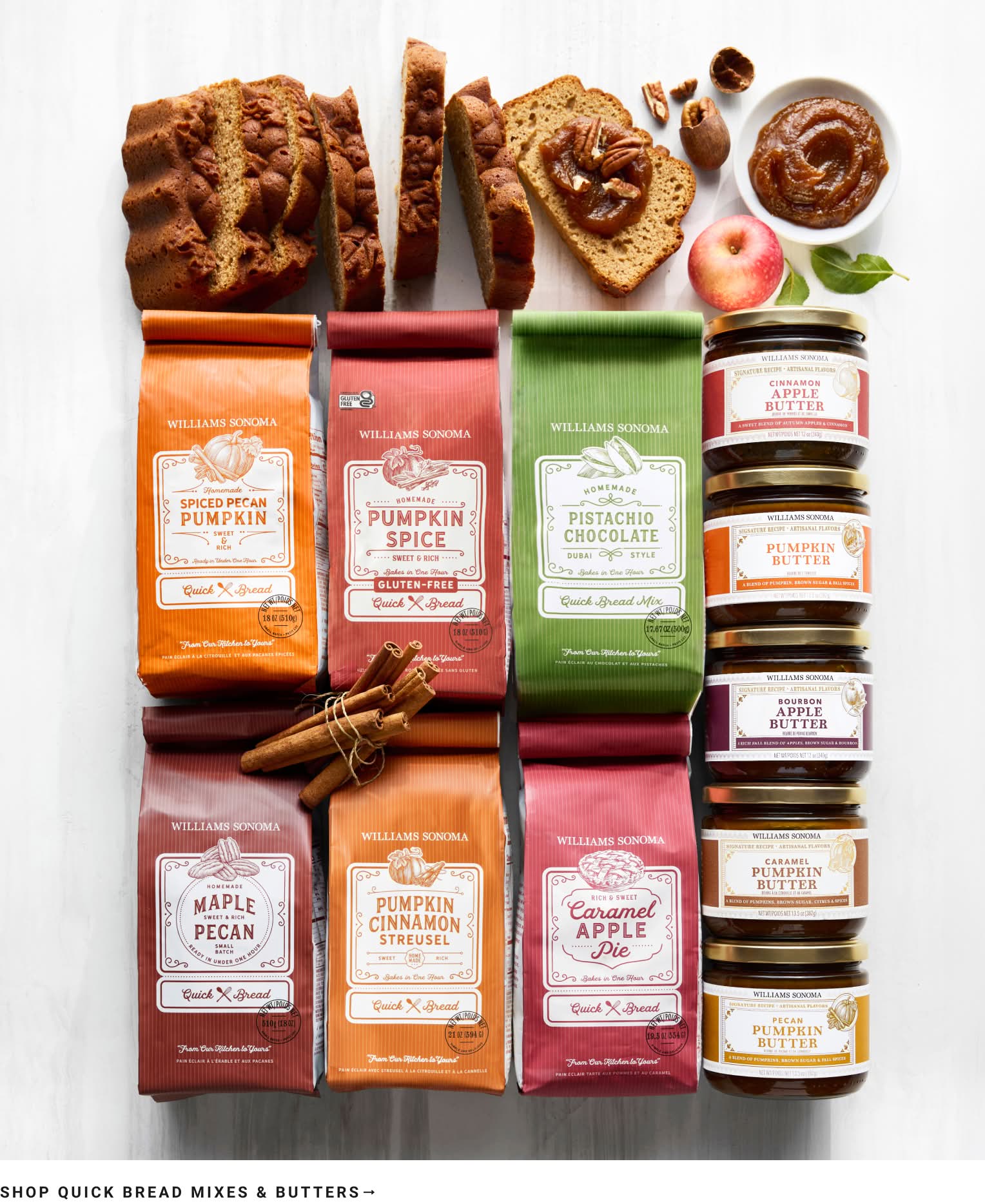 Shop Quick Bread Mixes & Butters Shop Quick Bread Mixes & Butters