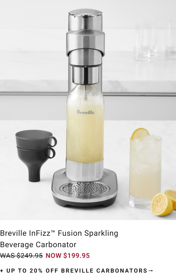 Shop Breville Carbonators Shop Breville Carbonators