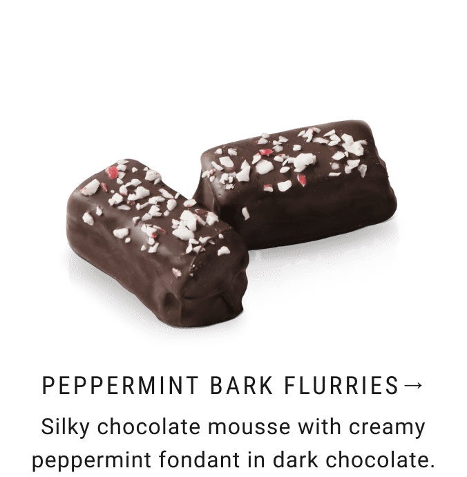 Peppermint Bark Flurries