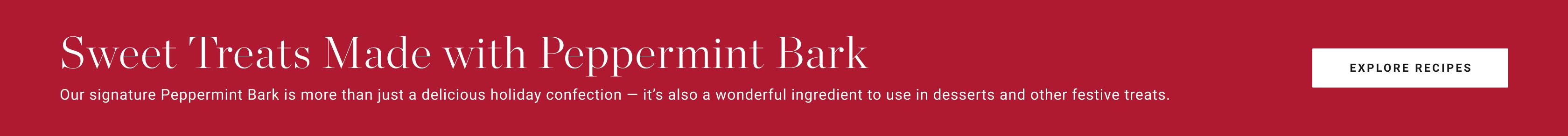 Peppermint Bark Recipes