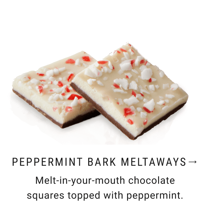 Peppermint Bark Meltaways