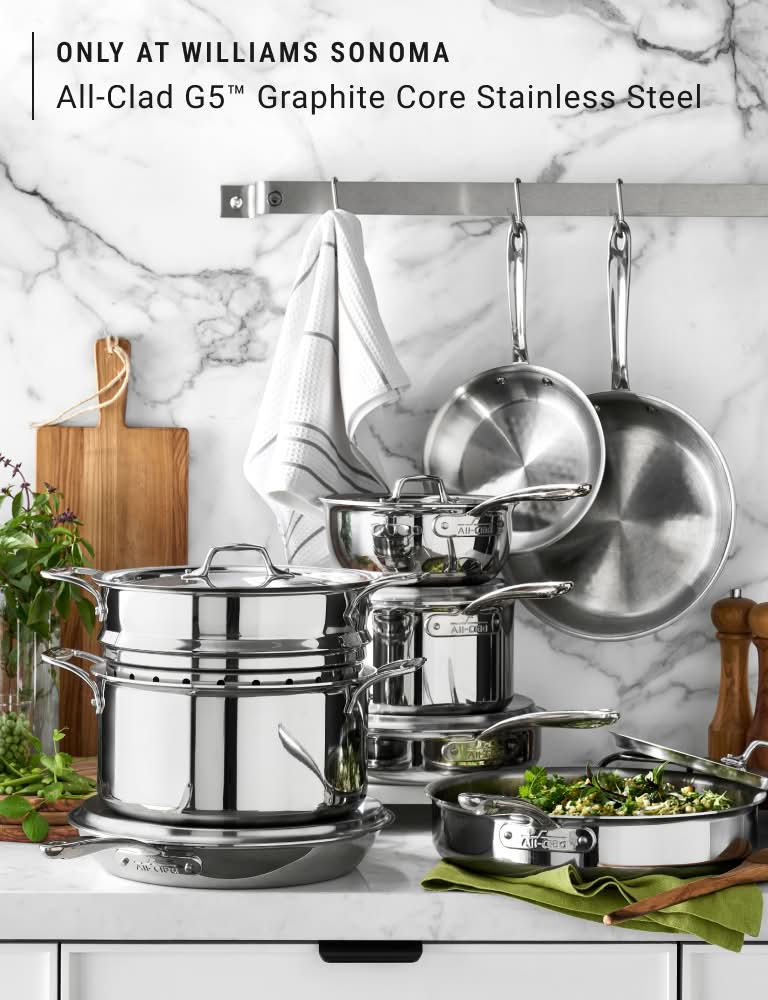 (最終お値下げ！)Williams Sonoma All-Clad 鍋　直径20 All-Clad Cookware & Pans | Williams Sonoma