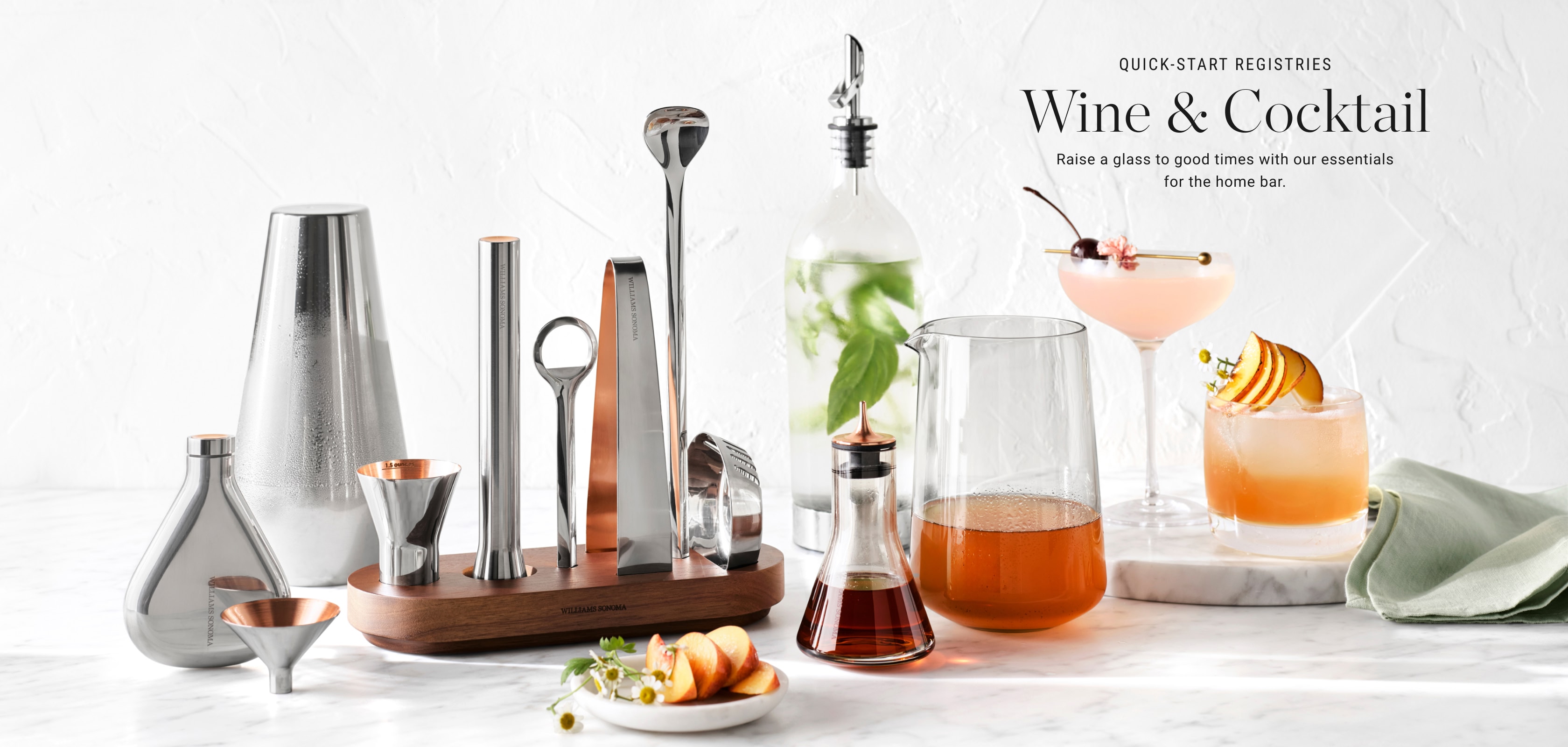 Quick-Start Registries - Wine & Cocktail