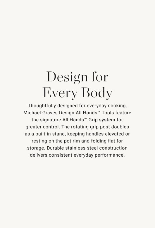 Design for Every Body