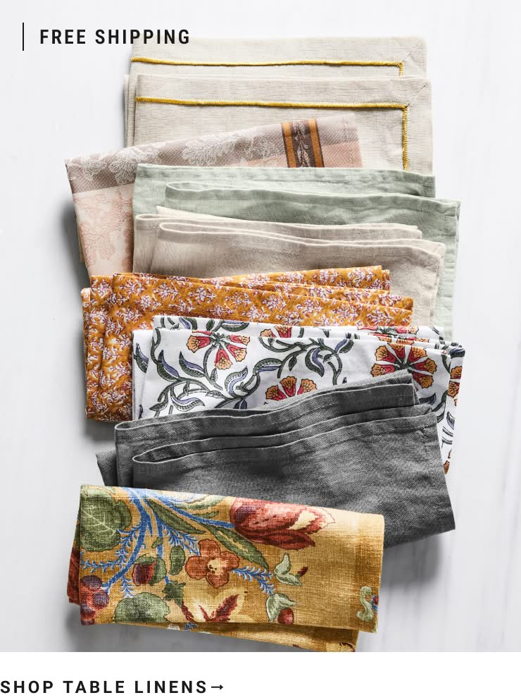 Shop Table Linens