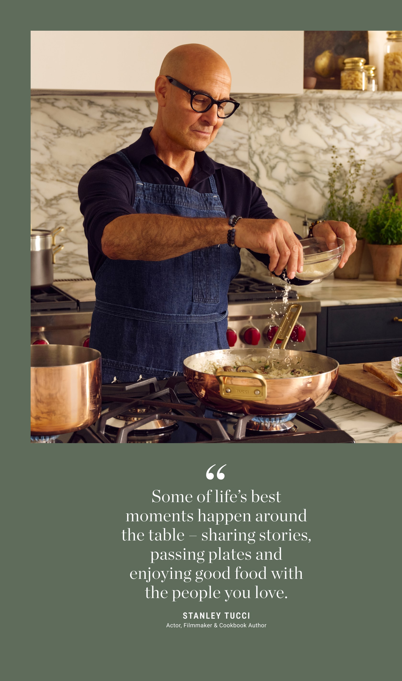 Stanley Tucci Quote