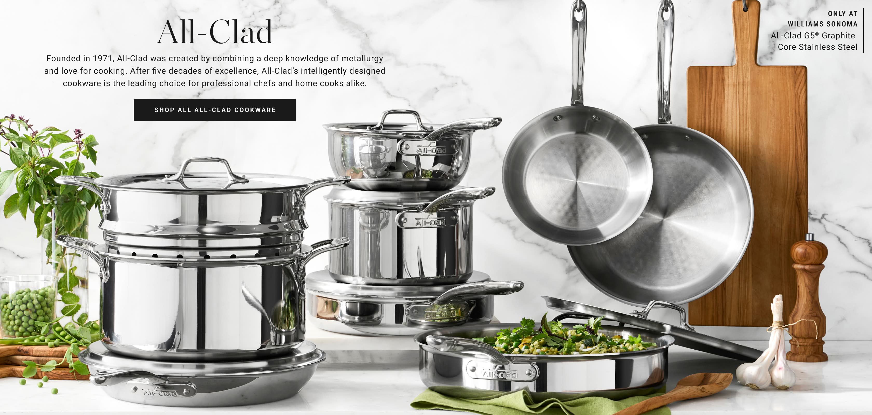 Shop All-Clad Cookware