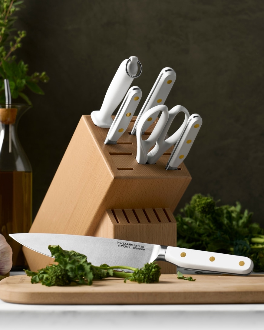 Shop Williams Sonoma Elite Cutlery in White