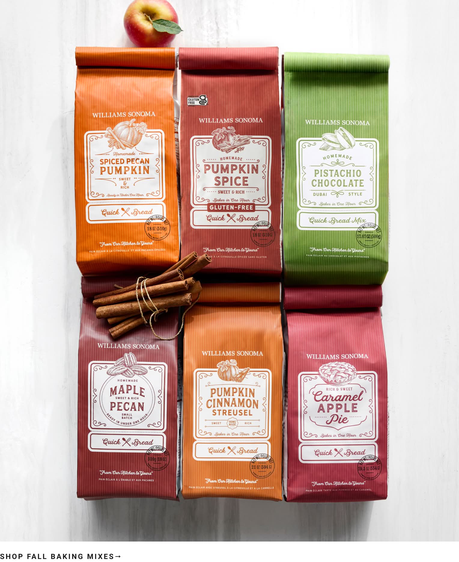 Shop Fall Baking Mixes