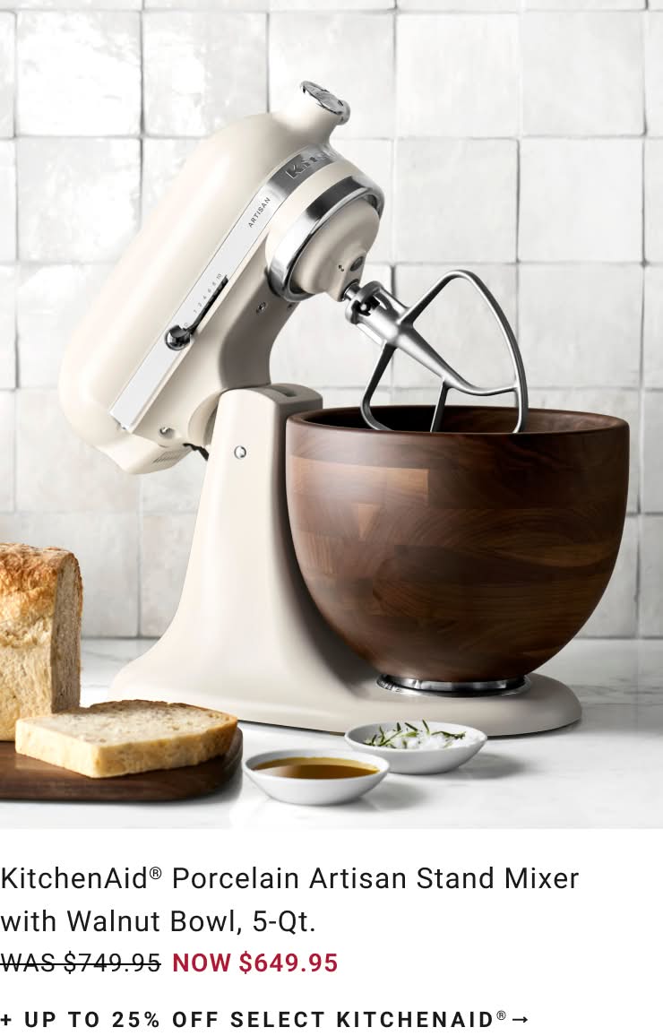 Shop KitchenAid® Stand Mixers & Attachments
