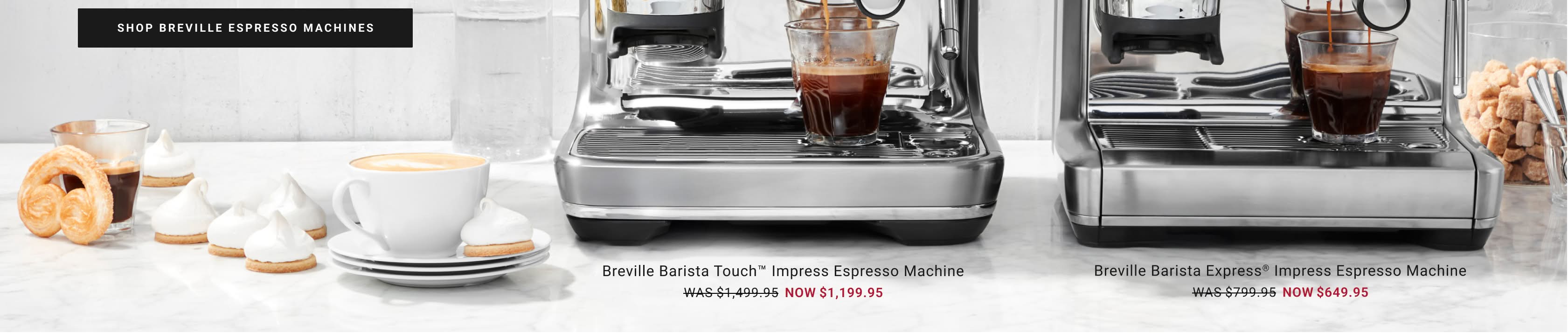 Shop Breville Espresso Machines