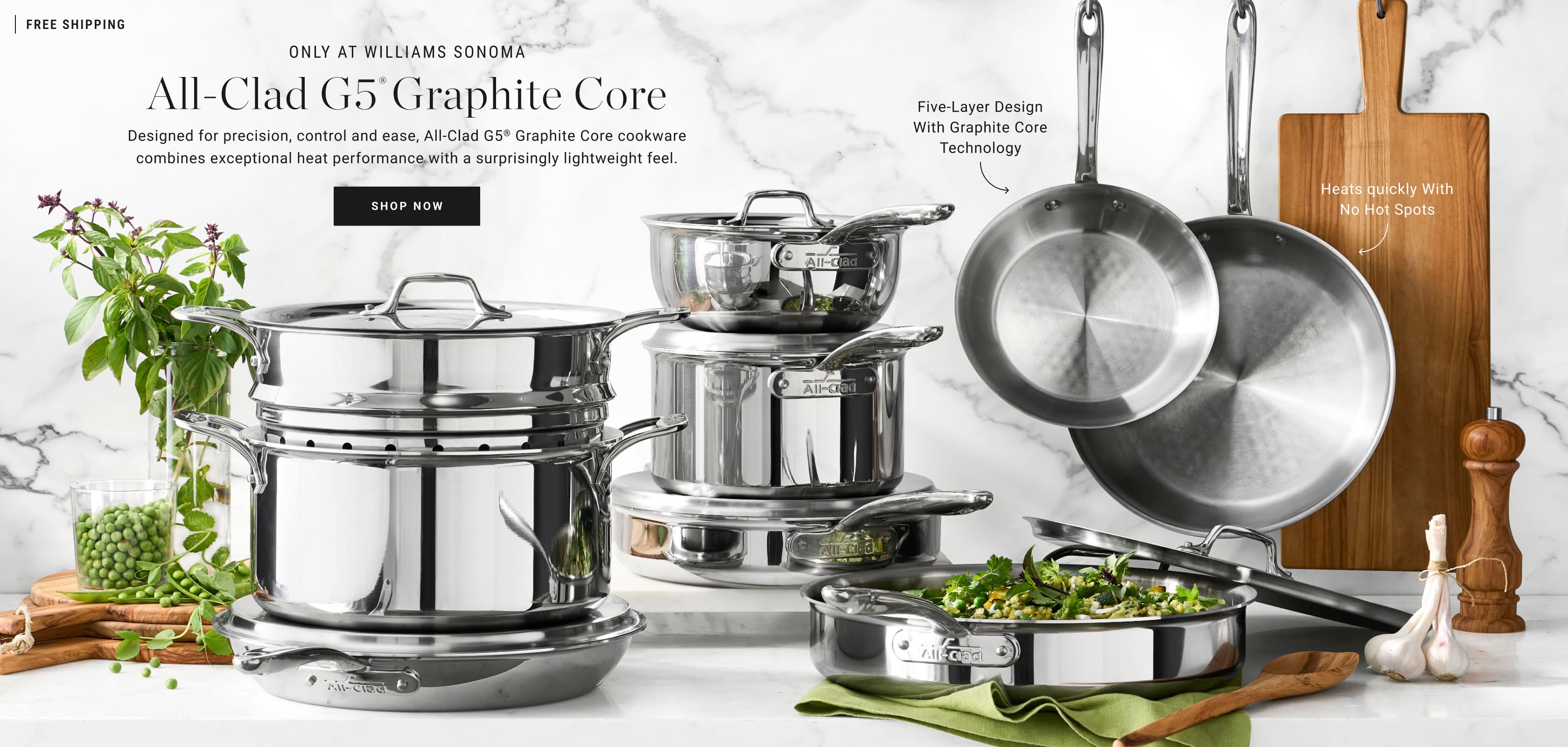 Shop All-Clad G5® Graphite Core Collection Shop All-Clad G5® Graphite Core Collection
