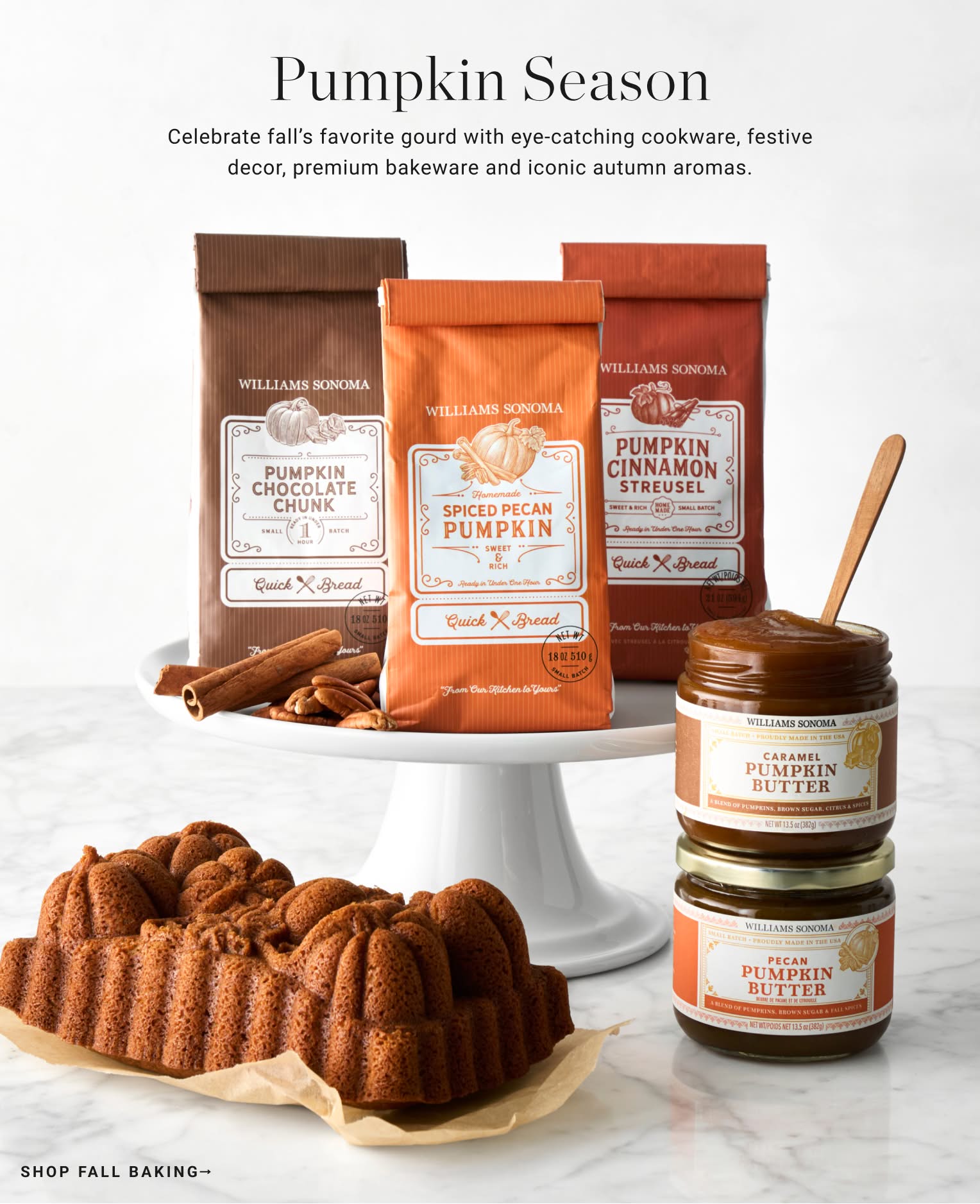 Shop Fall Baking
