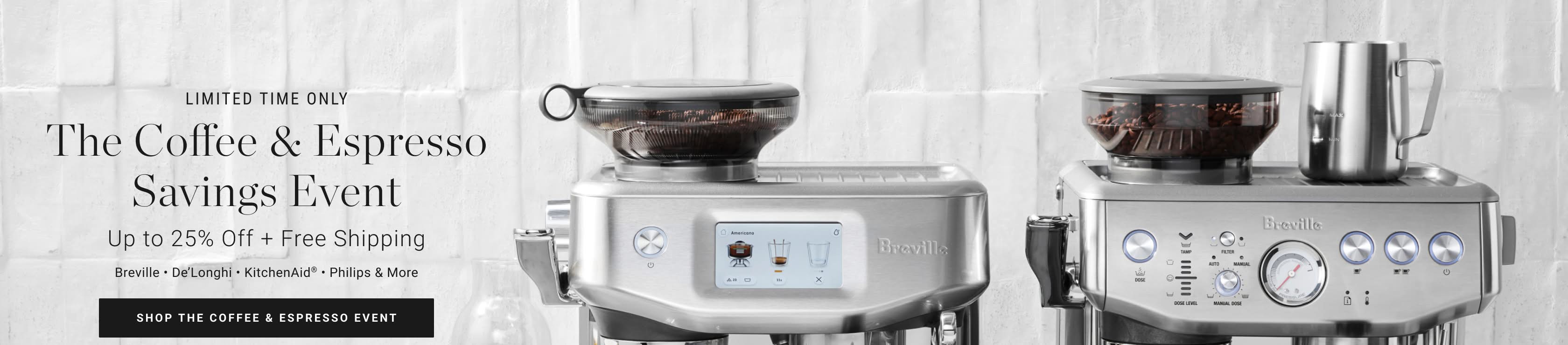 Shop The Coffee & Espresso Savings Event