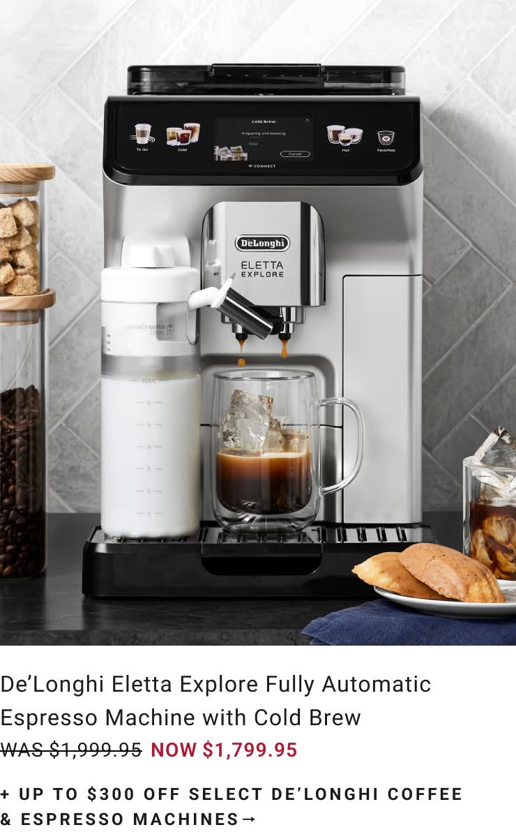 Shop De'longhi Coffee Machines