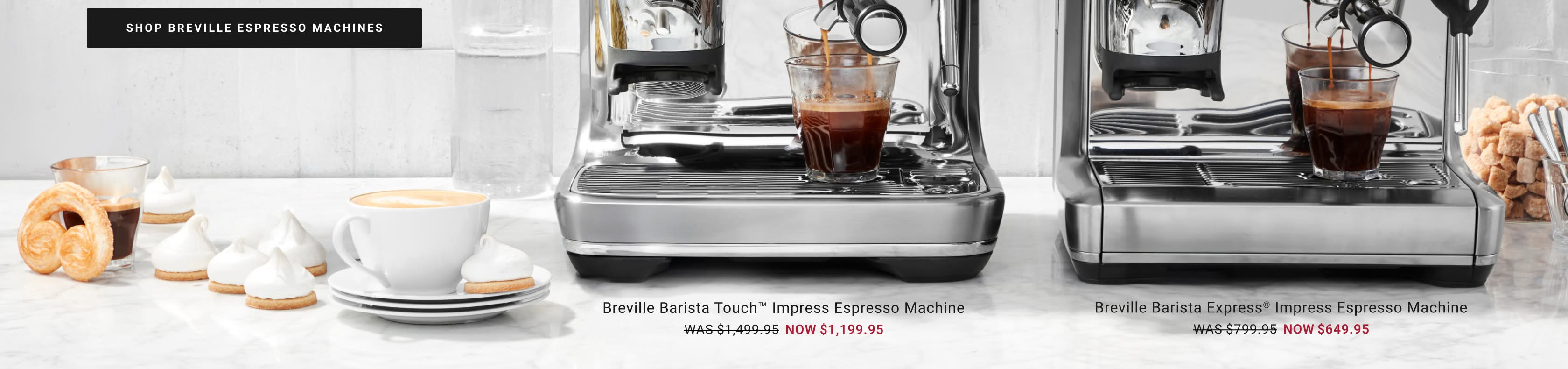 Shop Breville Espresso Machines
