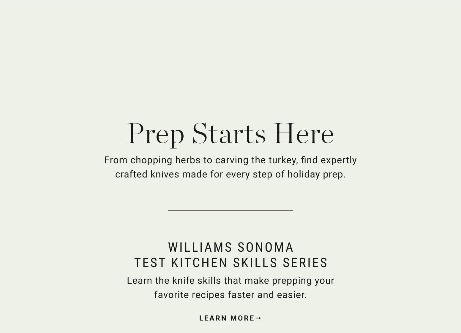 Williams Sonoma Test Kitchen Skill Series