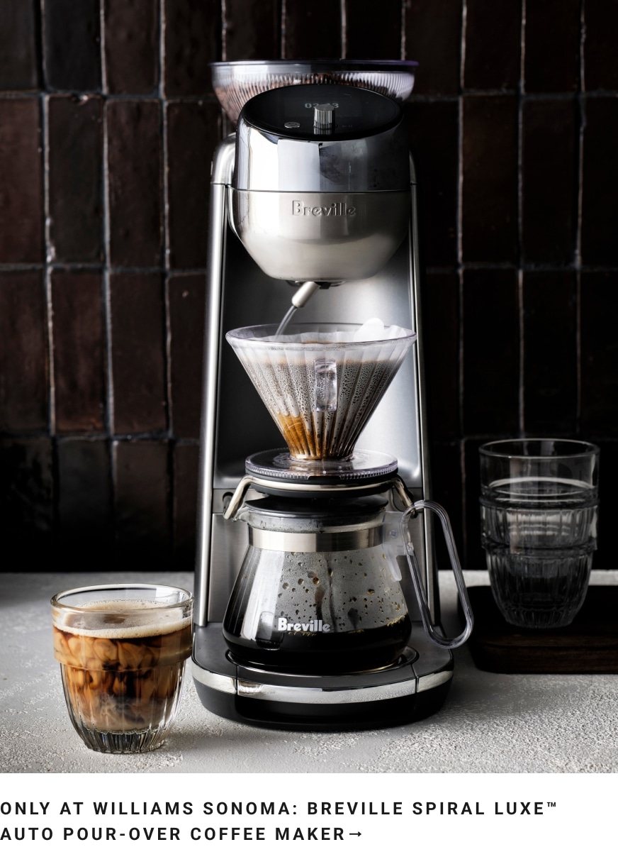 Shop Breville Spiral Luxe™ Auto Pour-Over Coffee Maker
