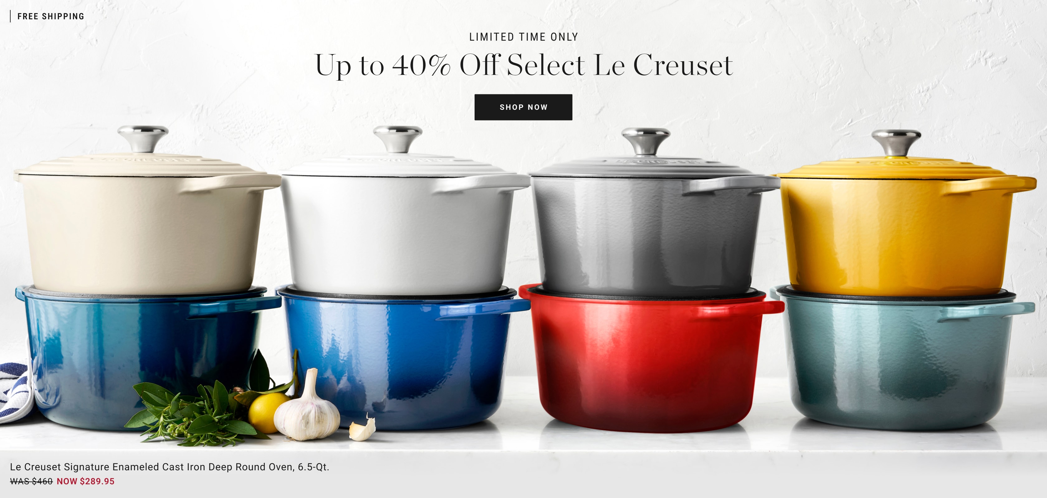Shop Le Creuset