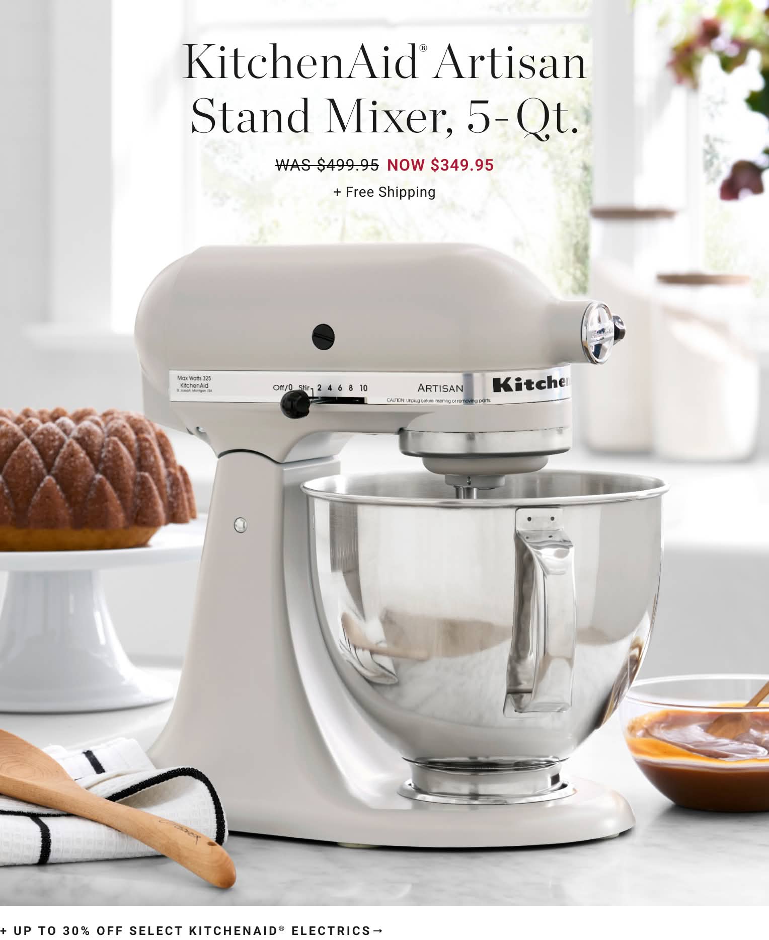 Shop KitchenAid® Stand Mixers & Attachments
