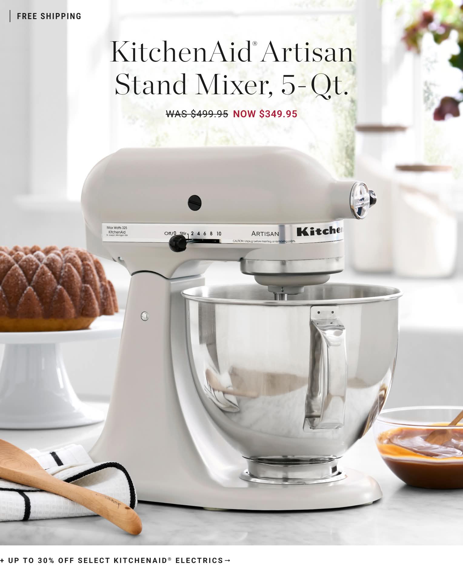 Shop KitchenAid® Stand Mixers & Attachments