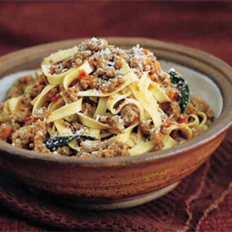 Pasta with Bolognese Sauce