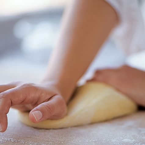 making pasta dough