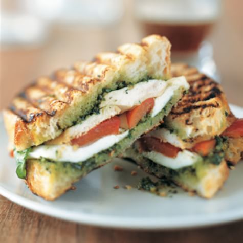 Chicken Panini With Pesto And Mozzarella Williams Sonoma