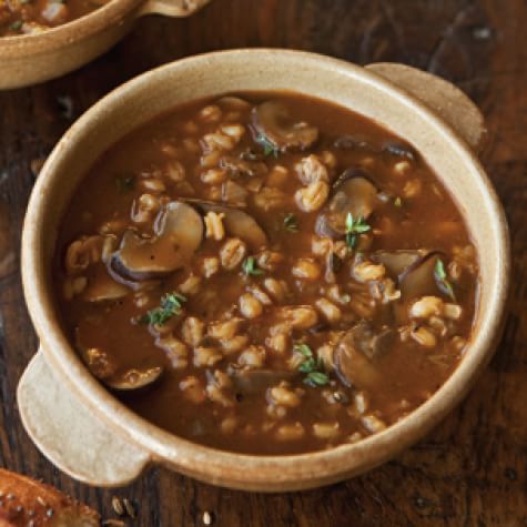 mushroom and barley soup