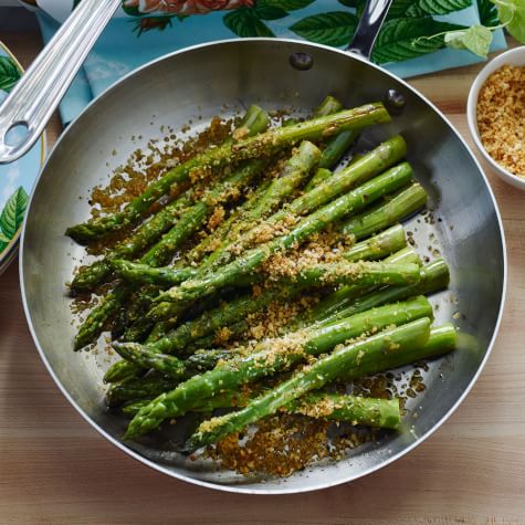 Pan Roasted Asparagus With Garlic And Lemon Zest Williams Sonoma