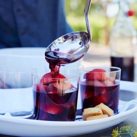 Zinfandel-Marinated Peaches-image