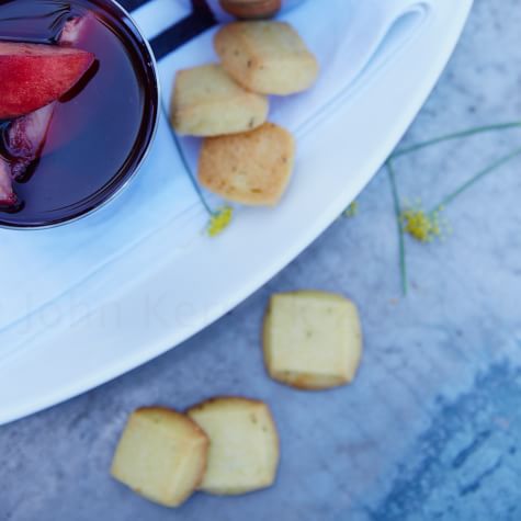 Nicole's Rosemary Shortbread Cookies-image