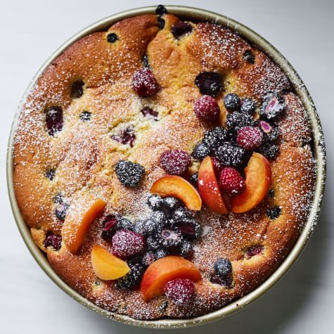 Olive Oil Cake with Summer Fruit | Williams Sonoma