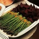 Asparagus and Beets with Romesco Mayonnaise