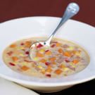 Corn Chowder with Sweet Potatoes and Ham