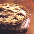 Apple-Ginger-Cranberry Pie