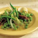 Favas, Green Beans, Peas and Zucchini Ribbons