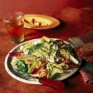 Escarole and Endive Salad with Gorgonzola and Walnuts