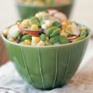 Fava Bean & Corn Salad with Fresh Mint