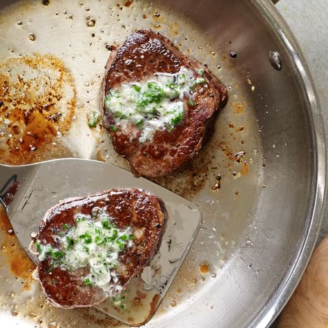 Filets Mignons with Herb-Shallot Butter-image