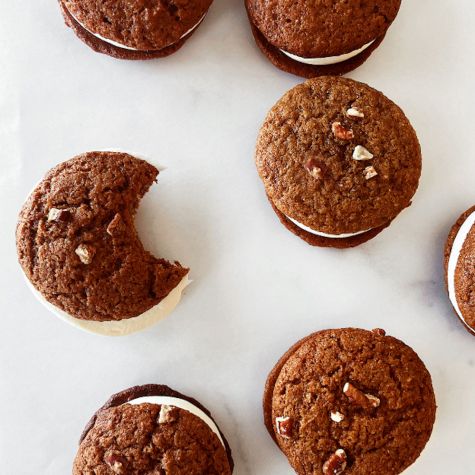 Pumpkin Pecan Cookie Sandos-image