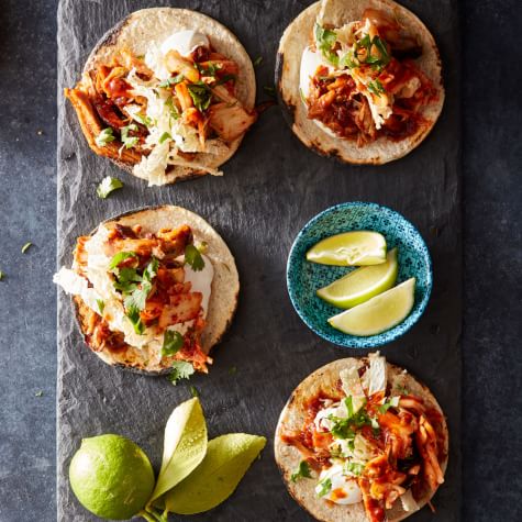 Slow-Cooker Korean Pork Tacos-image