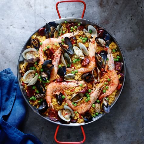 Spanish Paella with Chorizo and Seafood | Williams Sonoma